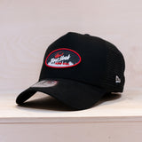 New Era Oval State Patch Trucker Cap Black