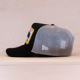 New Era Patch A-Frame Trucker Cap Black