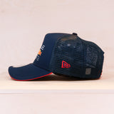 New Era Racing Essential A-Frame Trucker Cap Red Bull F1 Navy