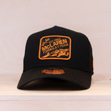 New Era Racing Graphic Patch E-Frame Trucker Cap McLaren Black