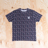 New Black Paisley T-shirt Navy