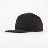 P&P Recycled Blank Snapback Cap Black