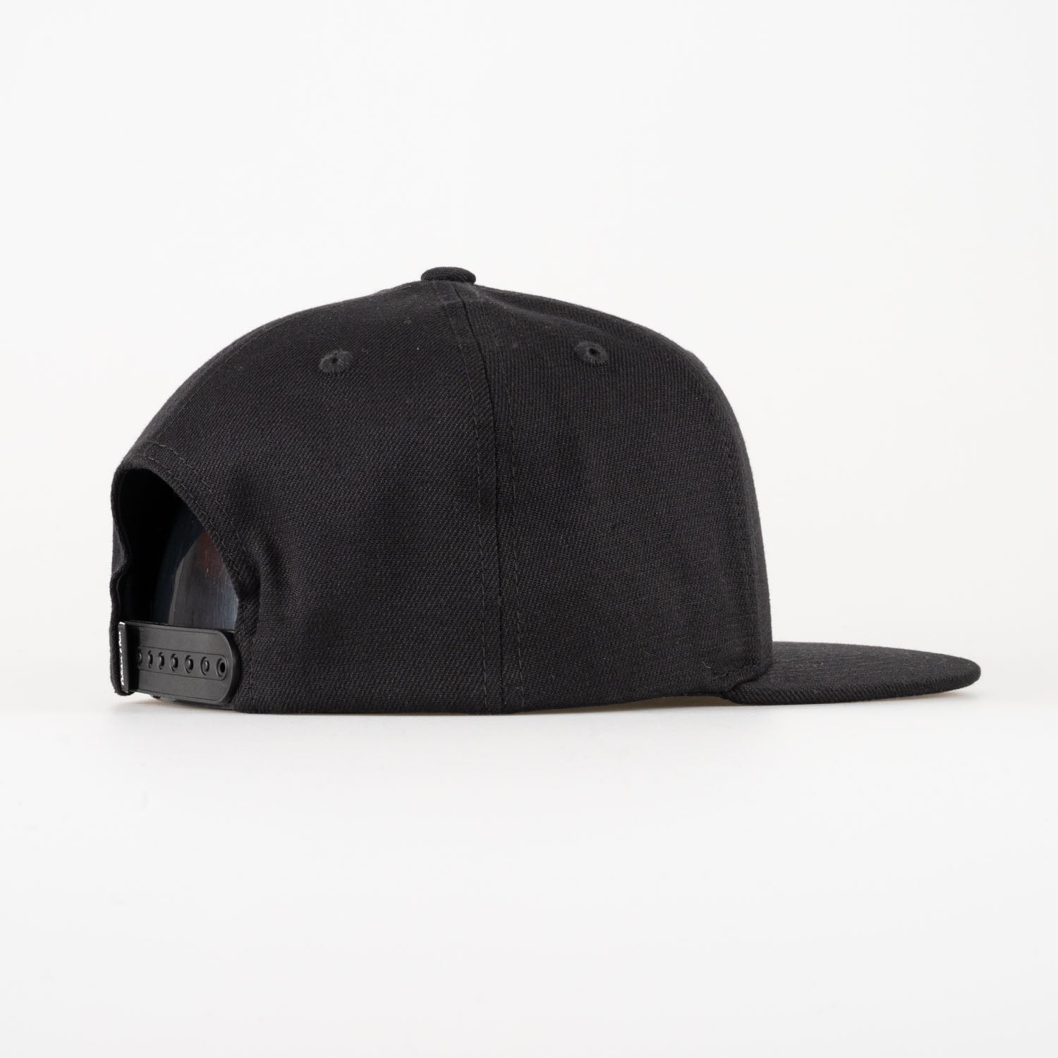 P&P Recycled Blank Snapback Cap Black