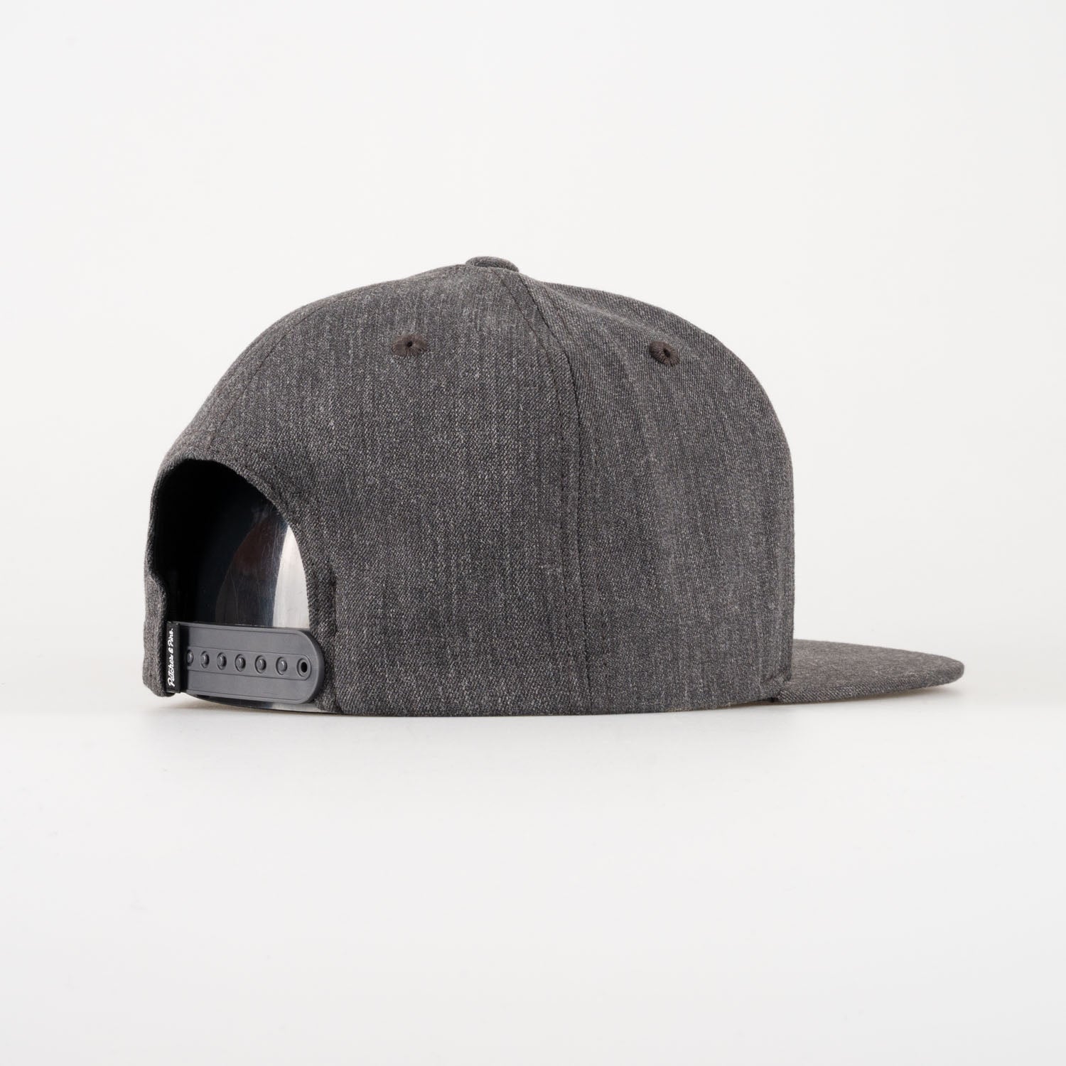 P&P Recycled Blank Snapback Cap Charcoal