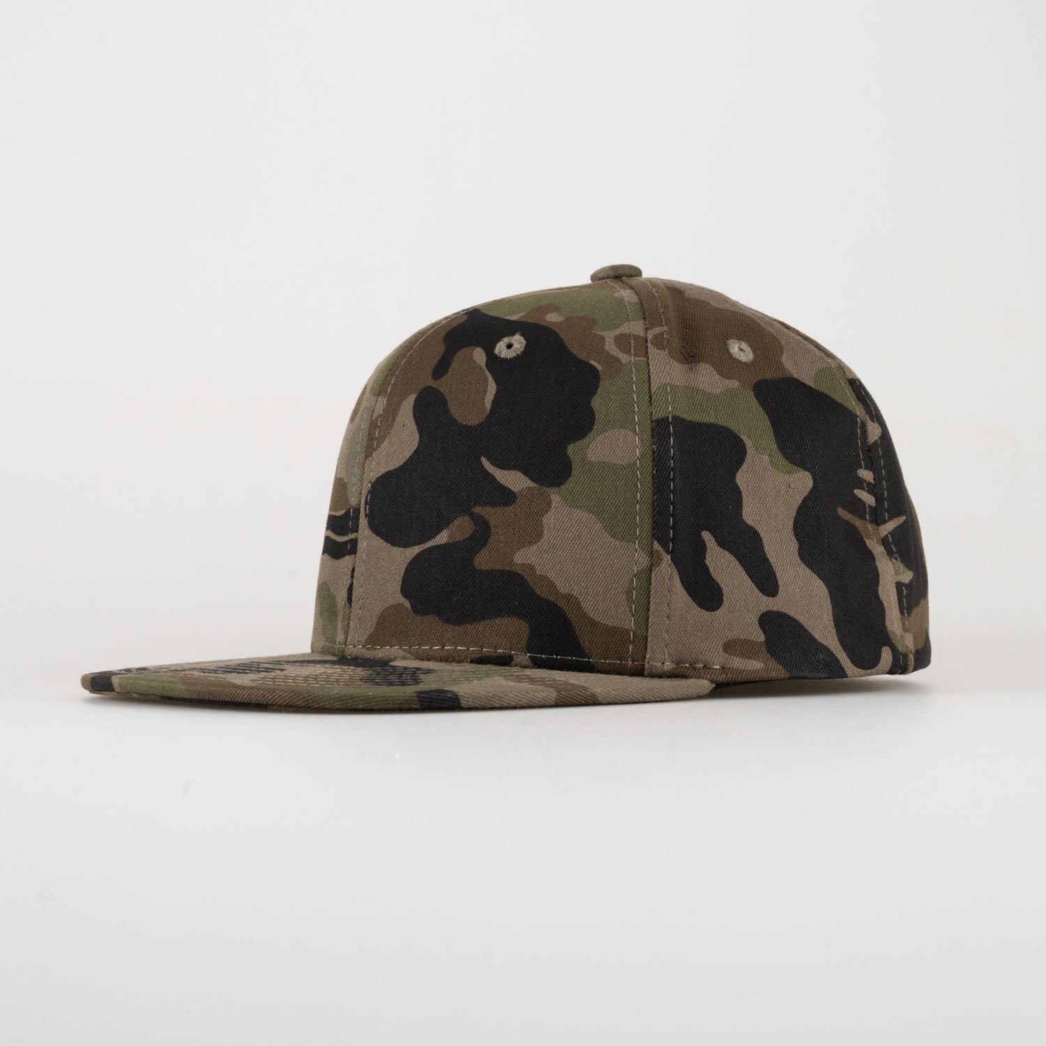 P&P Blank Snapback Cap Camo