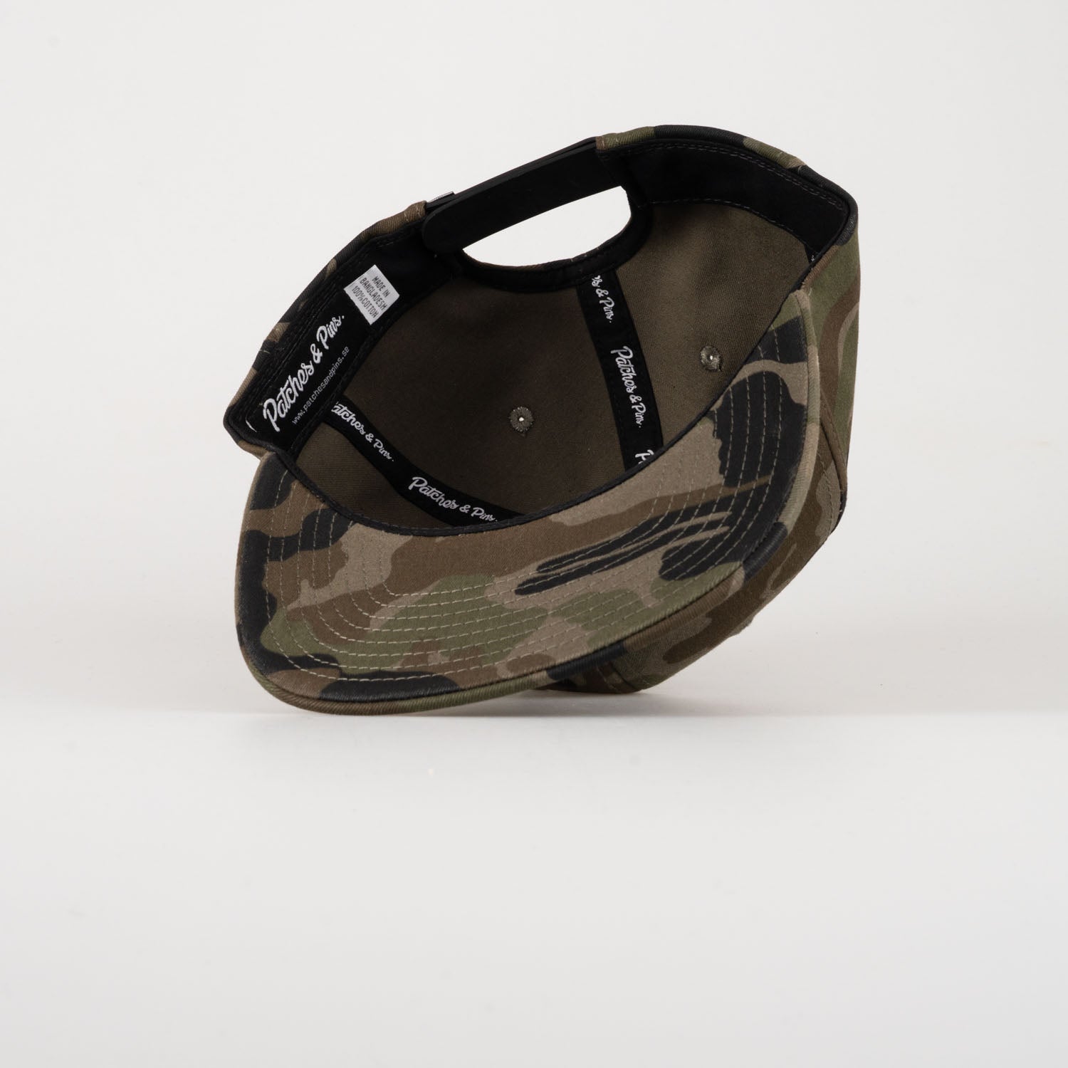 P&P Blank Snapback Cap Camo