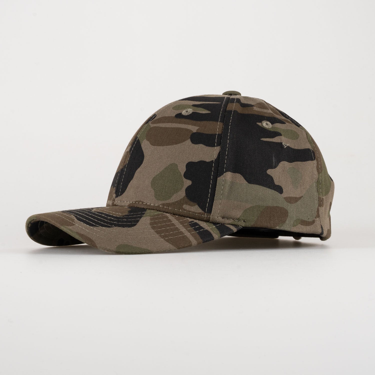 P&P Recycled Blank Hooked Cap Camo