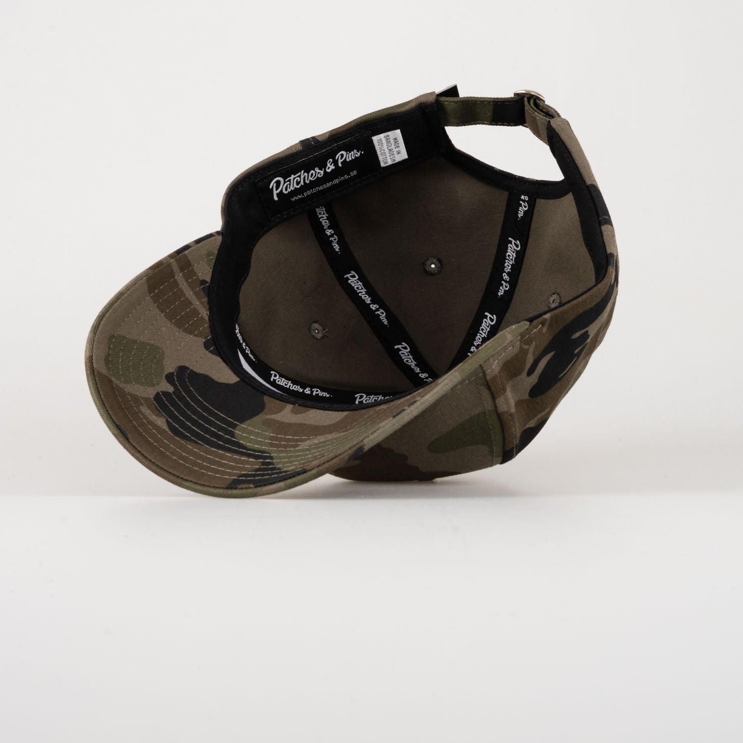 P&P Recycled Blank Hooked Cap Camo