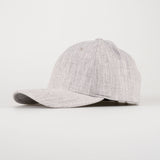 P&P Recycled Blank Hooked Cap Heather Grey