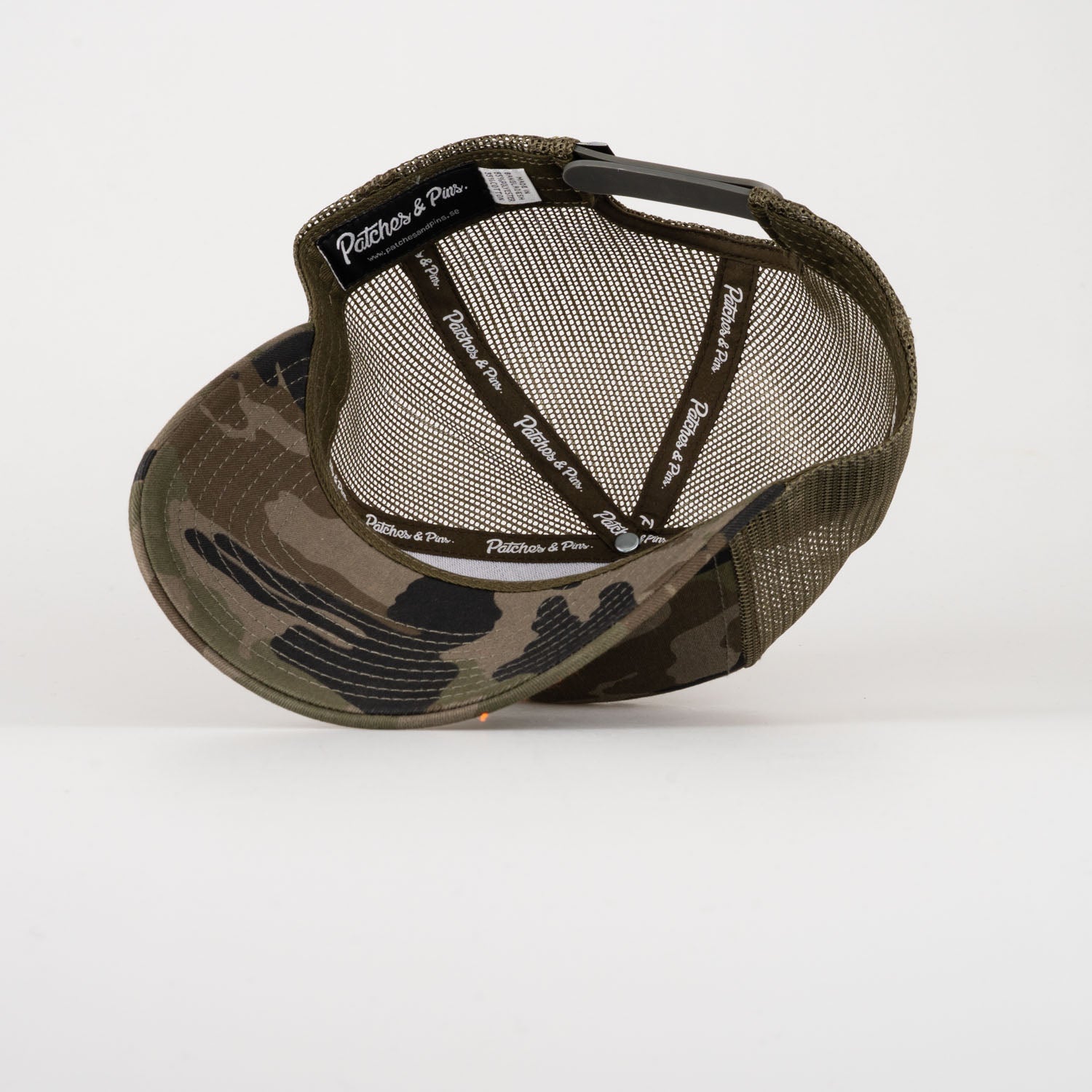 P&P Blank High Trucker Cap Camo