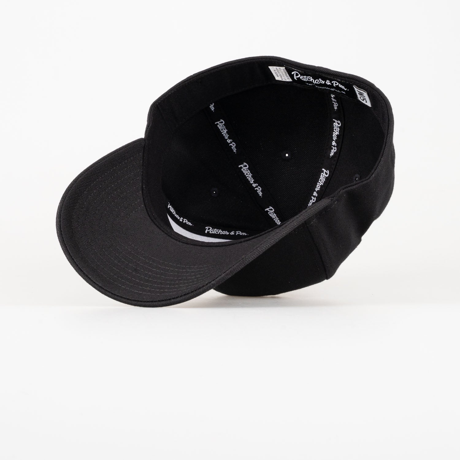 P&P Recycled Blank Hooked Flex Cap Black