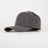 P&P Recycled Blank Hooked Flex Cap Charcoal