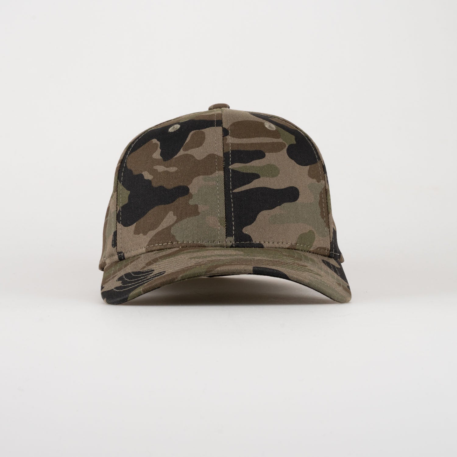 P&P Blank Hooked Flex Cap Camo