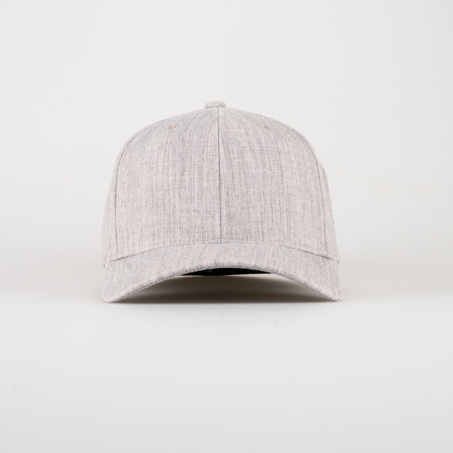 P&P Recycled Blank Hooked Flex Cap Heather Grey