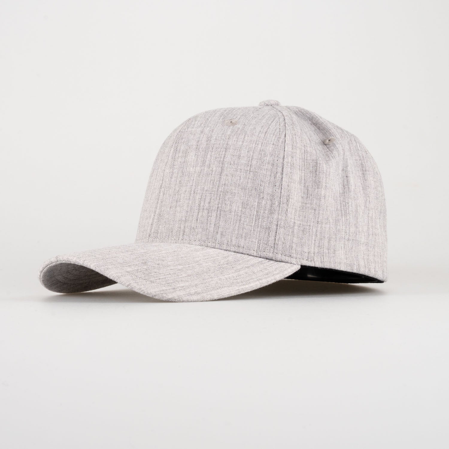 P&P Recycled Blank Hooked Flex Cap Heather Grey
