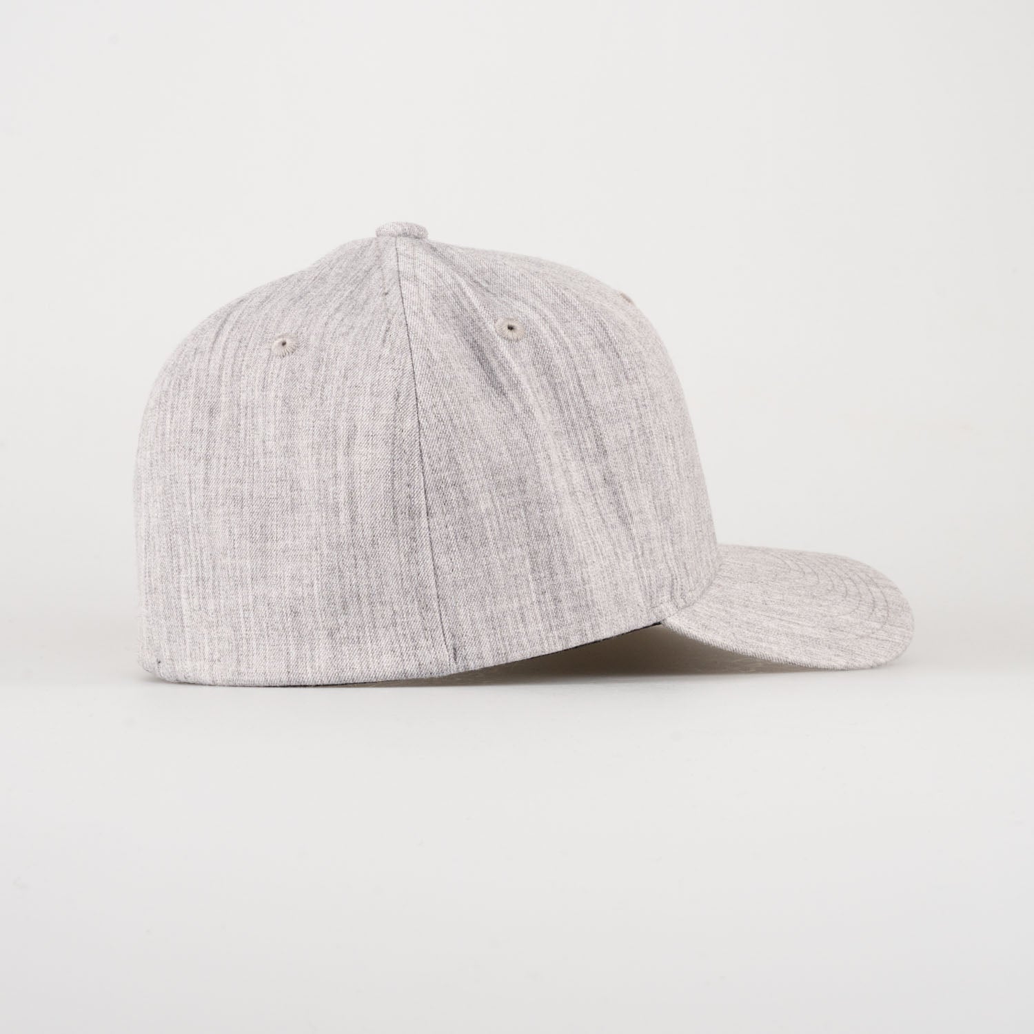 P&P Recycled Blank Hooked Flex Cap Heather Grey