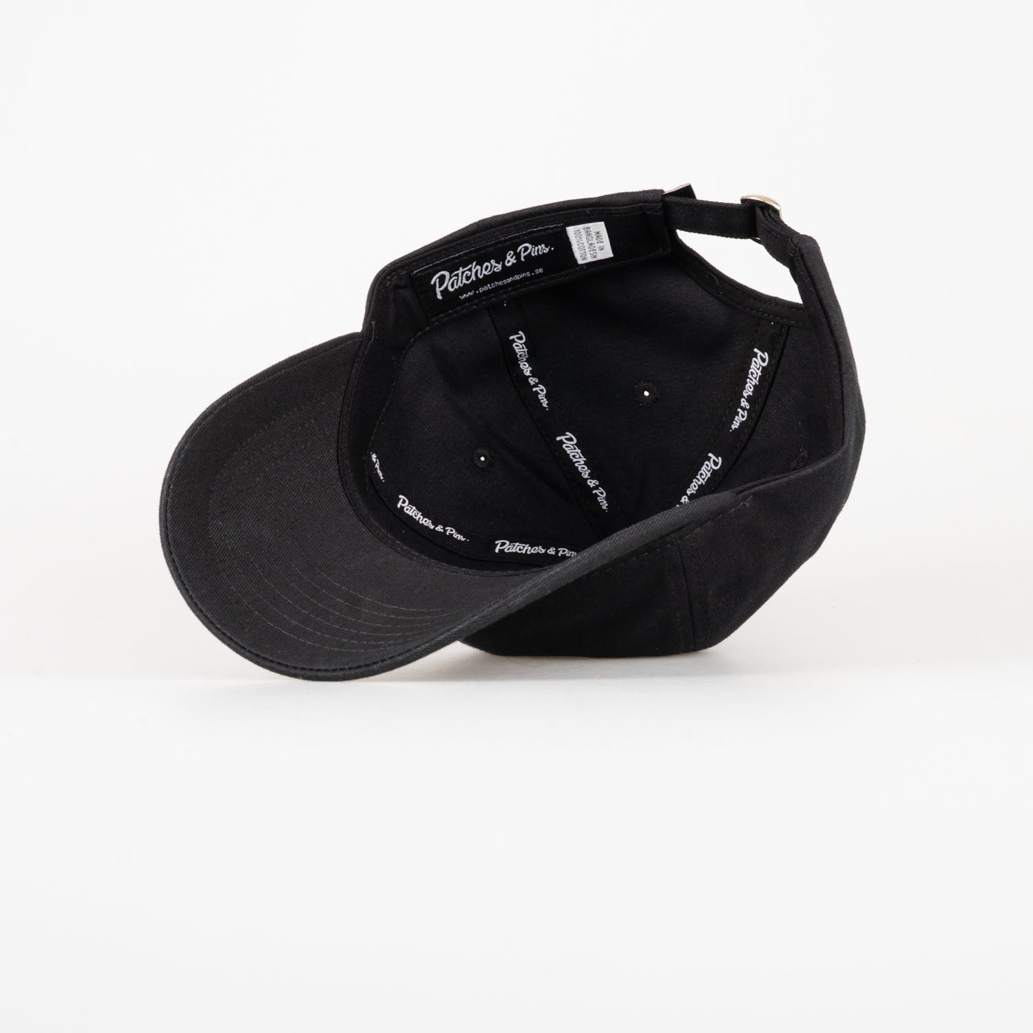 P&P Recycled Blank Anti-Fit Cap Black
