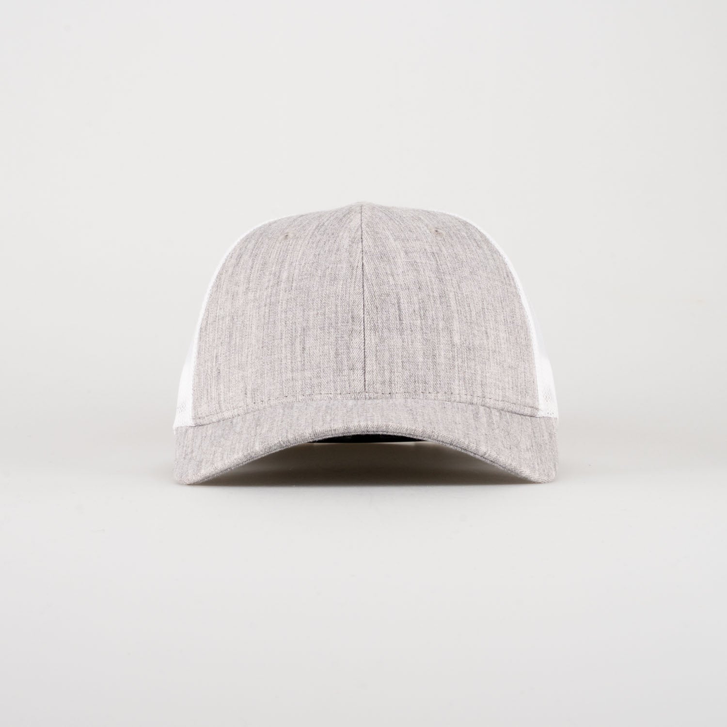 P&P Recycled Blank Low Trucker Cap Grey / White