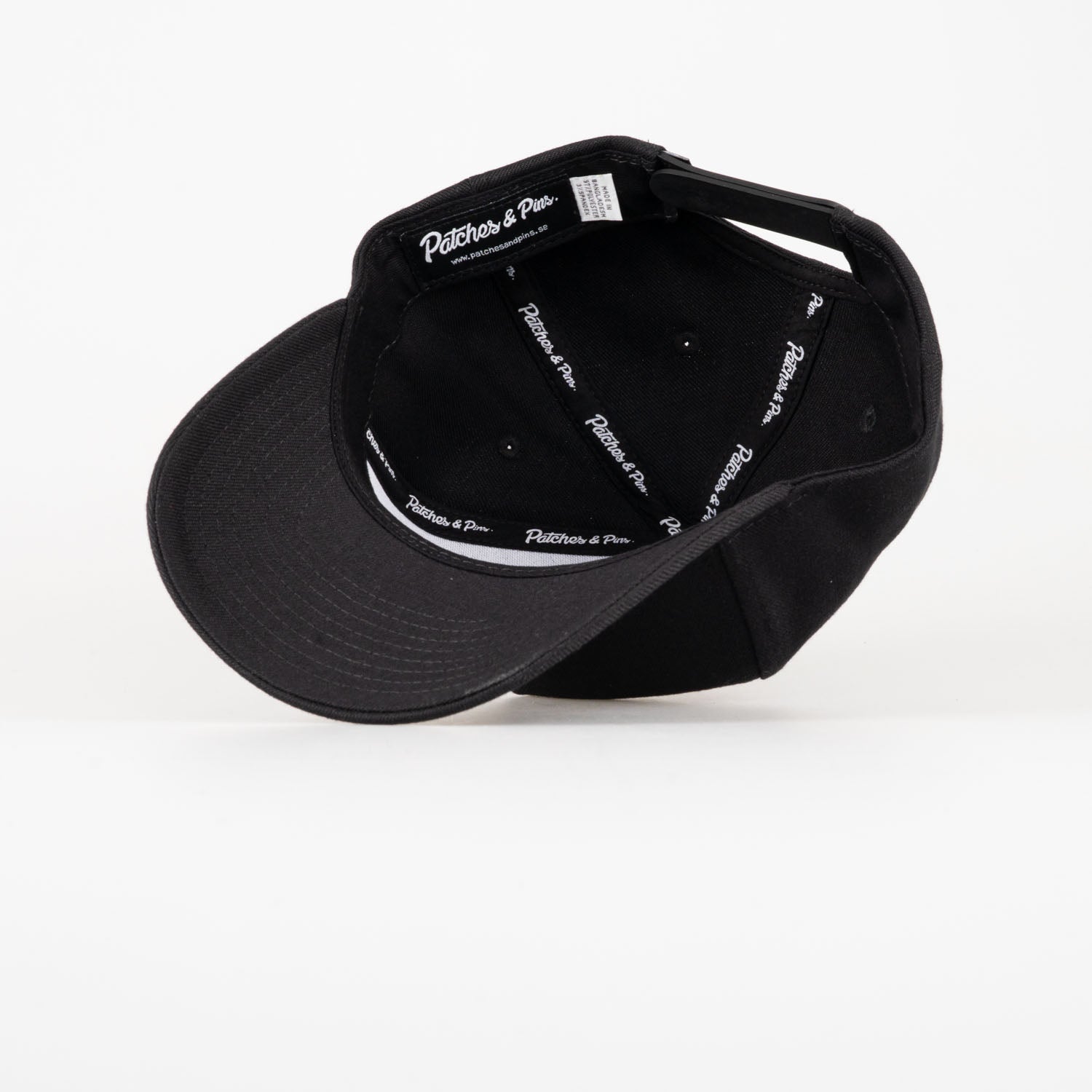 P&P Recycled Blank A-frame Cap Black