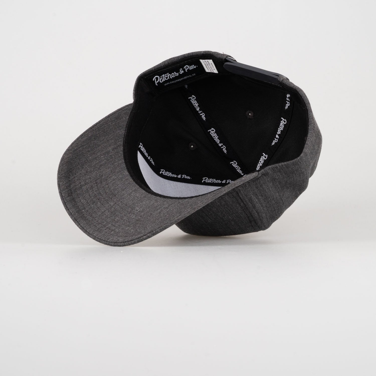 P&P Recycled Blank A-frame Cap Charcoal