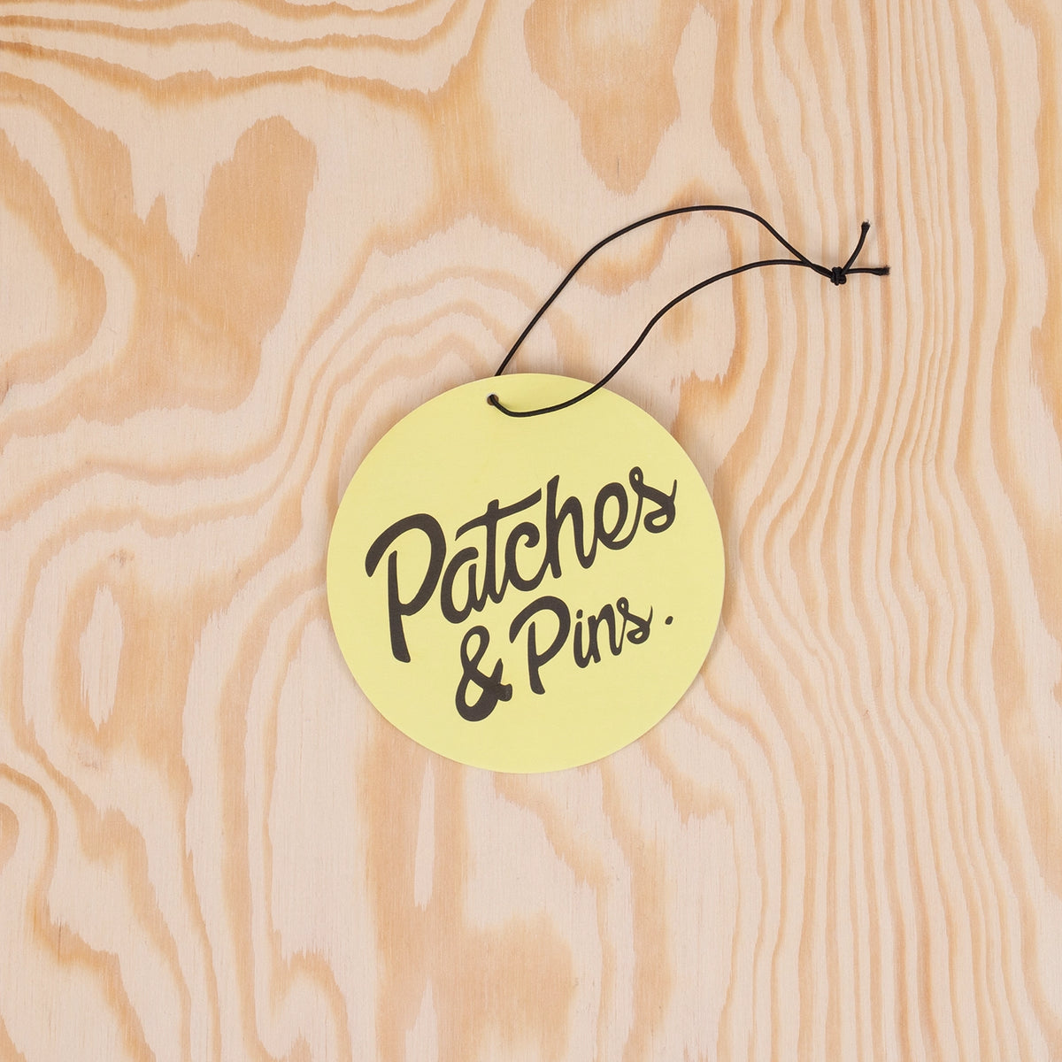 Patches & Pins Air Freshener Yellow