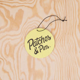Patches & Pins Air Freshener Yellow