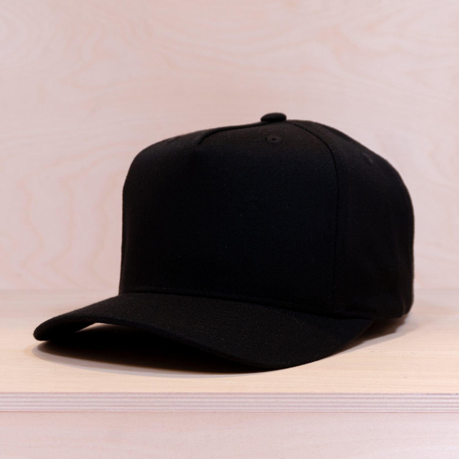 P&P Blank B-frame Cap Black