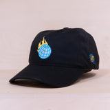 Patches JB Globe Anti-Fit Cap Black
