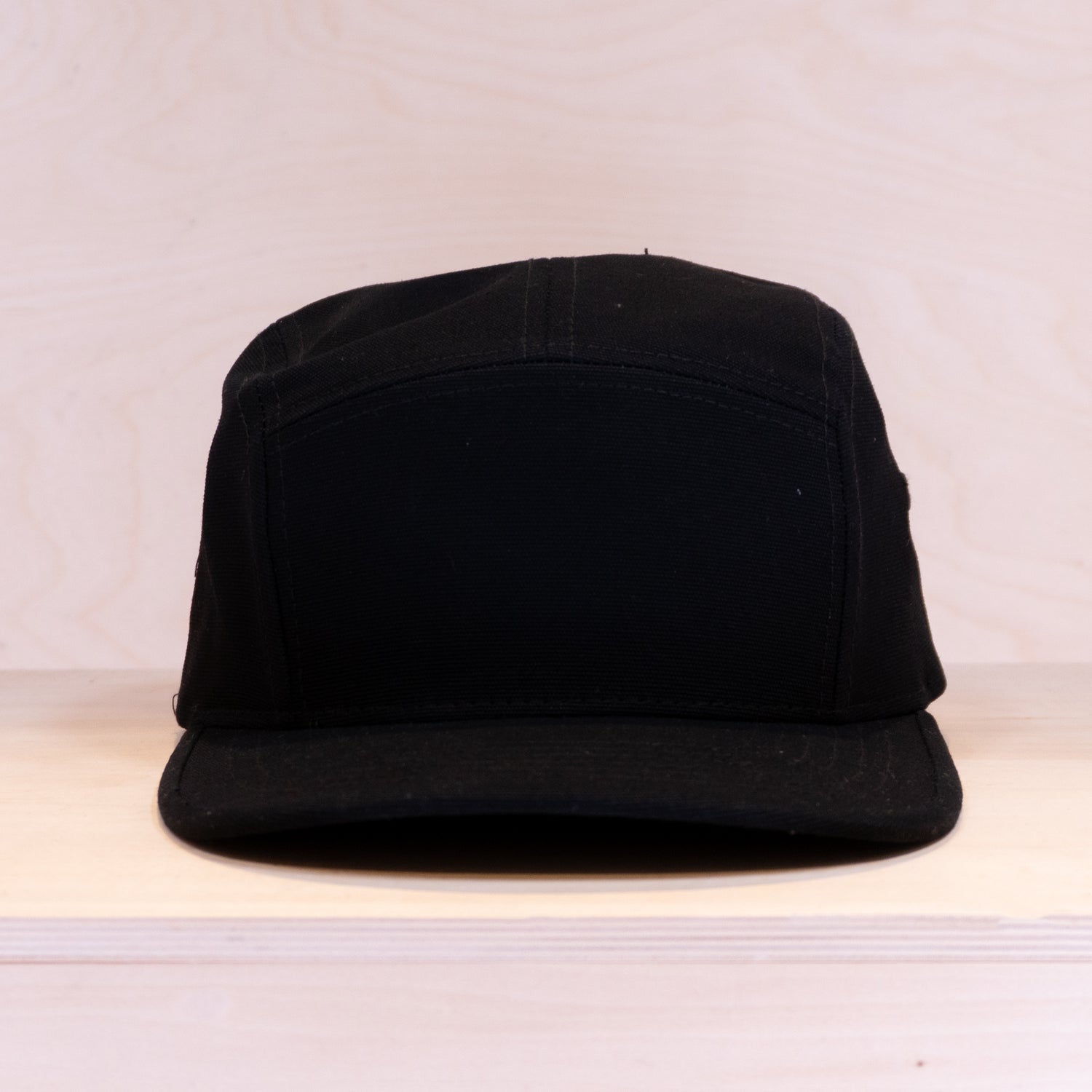 P&P Blank 5-Panel Cap Black