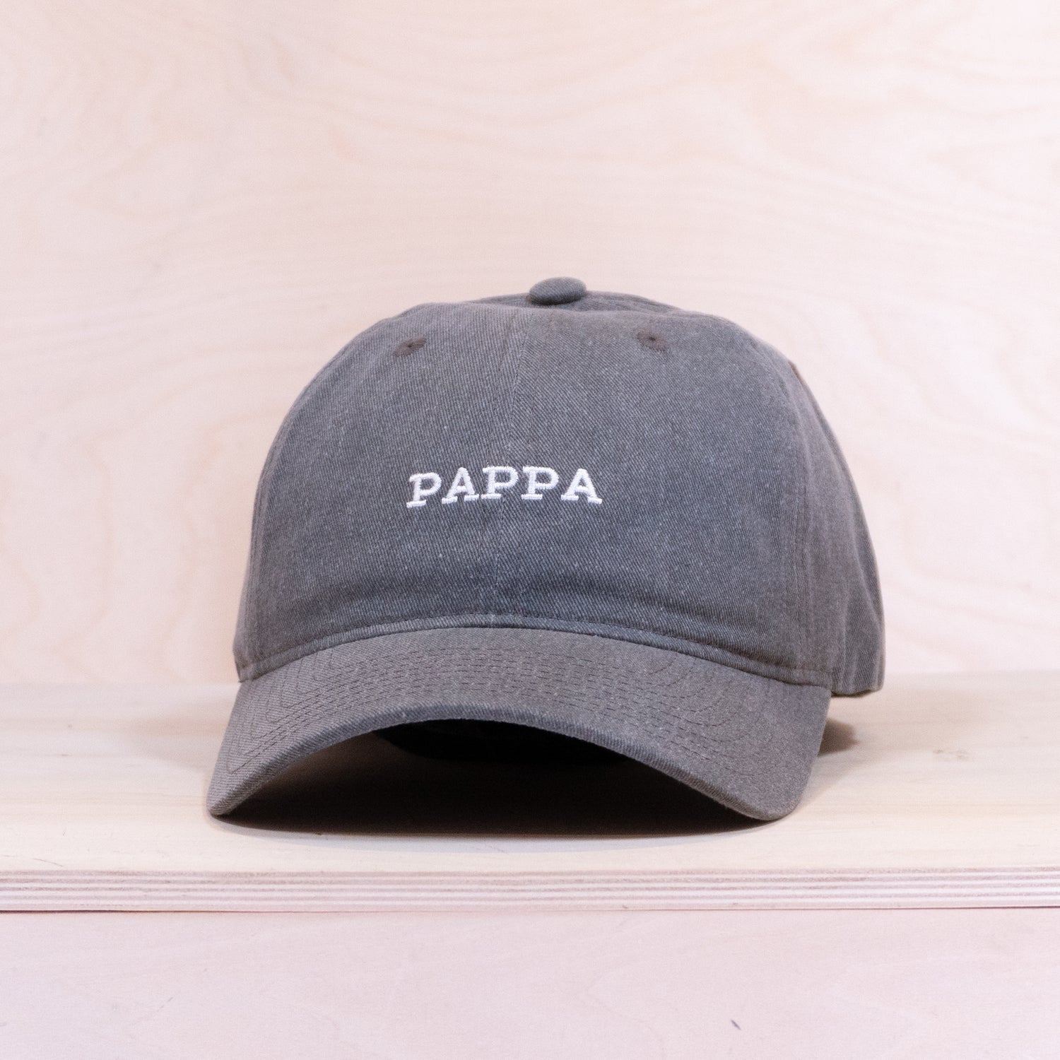 Ca´put Pappa Dad Cap Washed Black