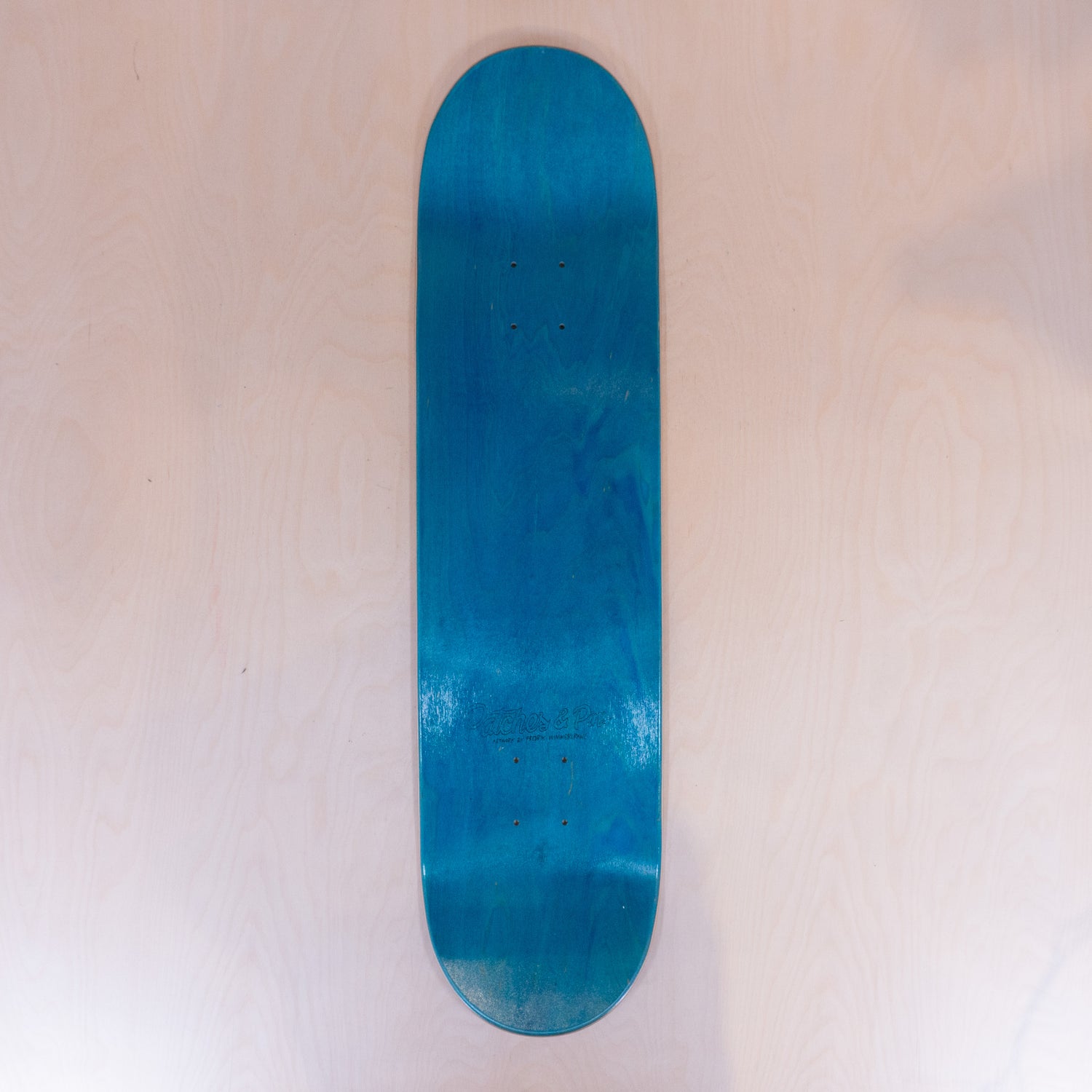 Patches & Pins x Frewim Skatedeck 8.375 Maroon