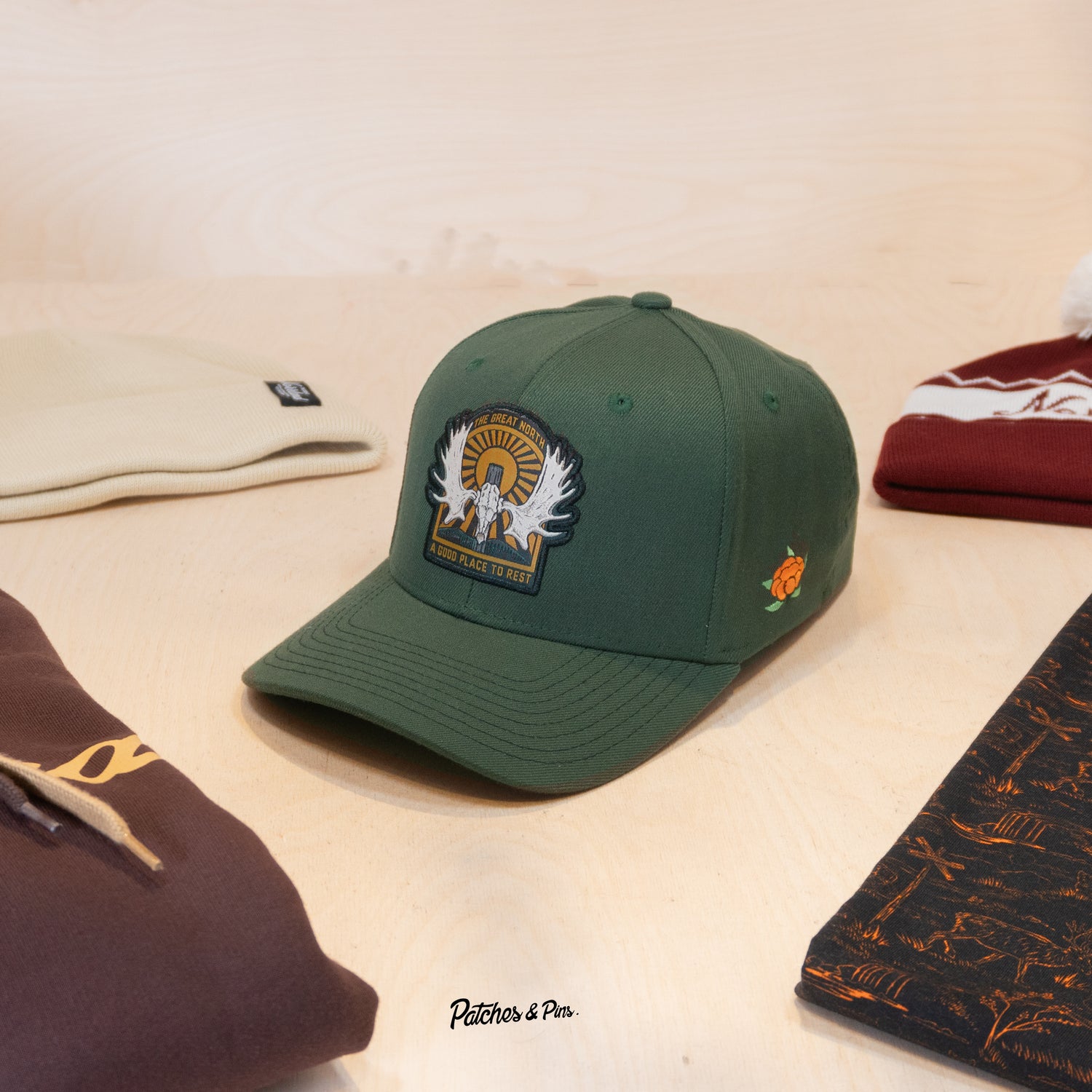 Sqrtn Älghorn 120 Cap Olive