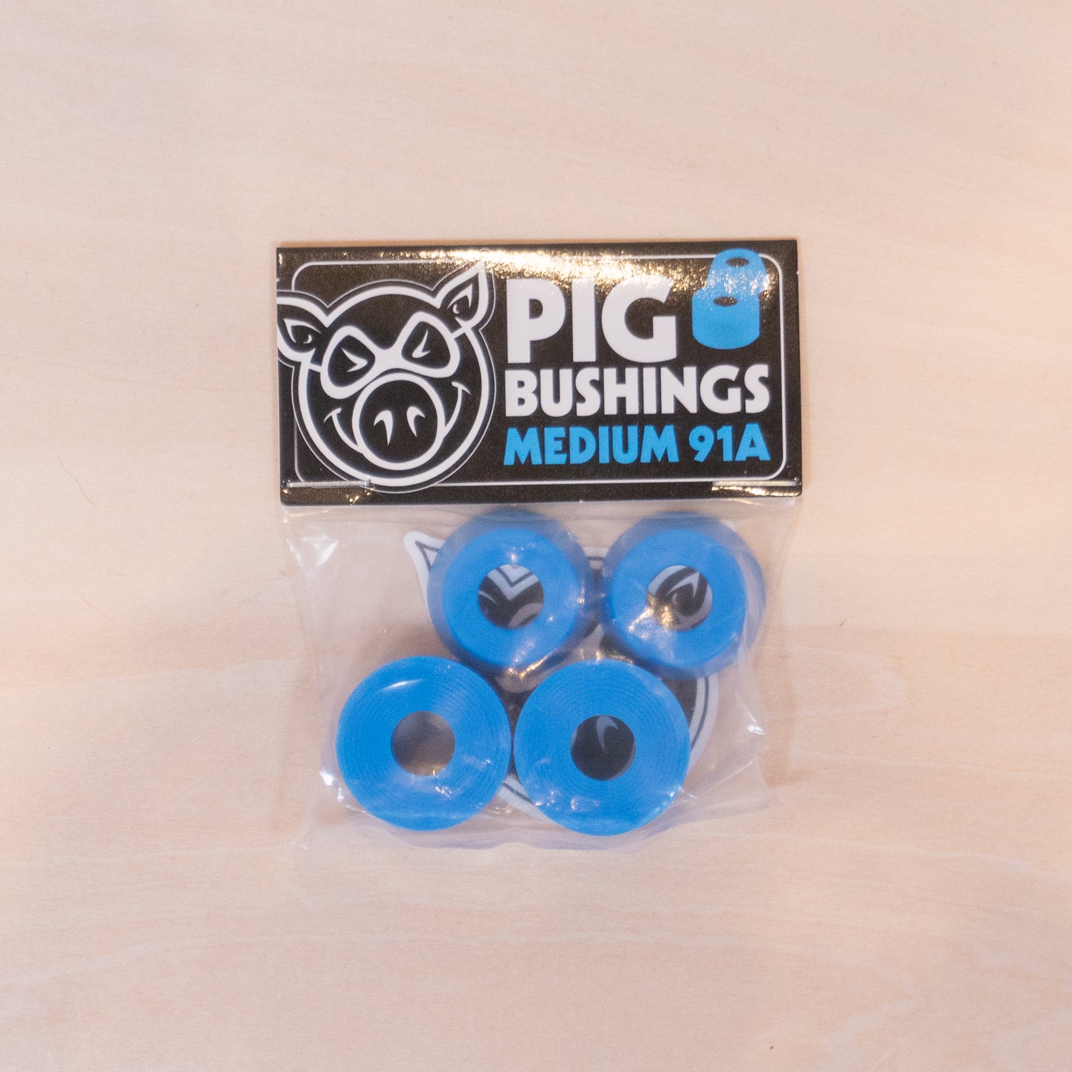 Pig Skateboard Bushings Medium 91A Assorted Color
