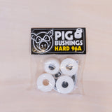 Pig Skateboard Bushings Hard 96A White