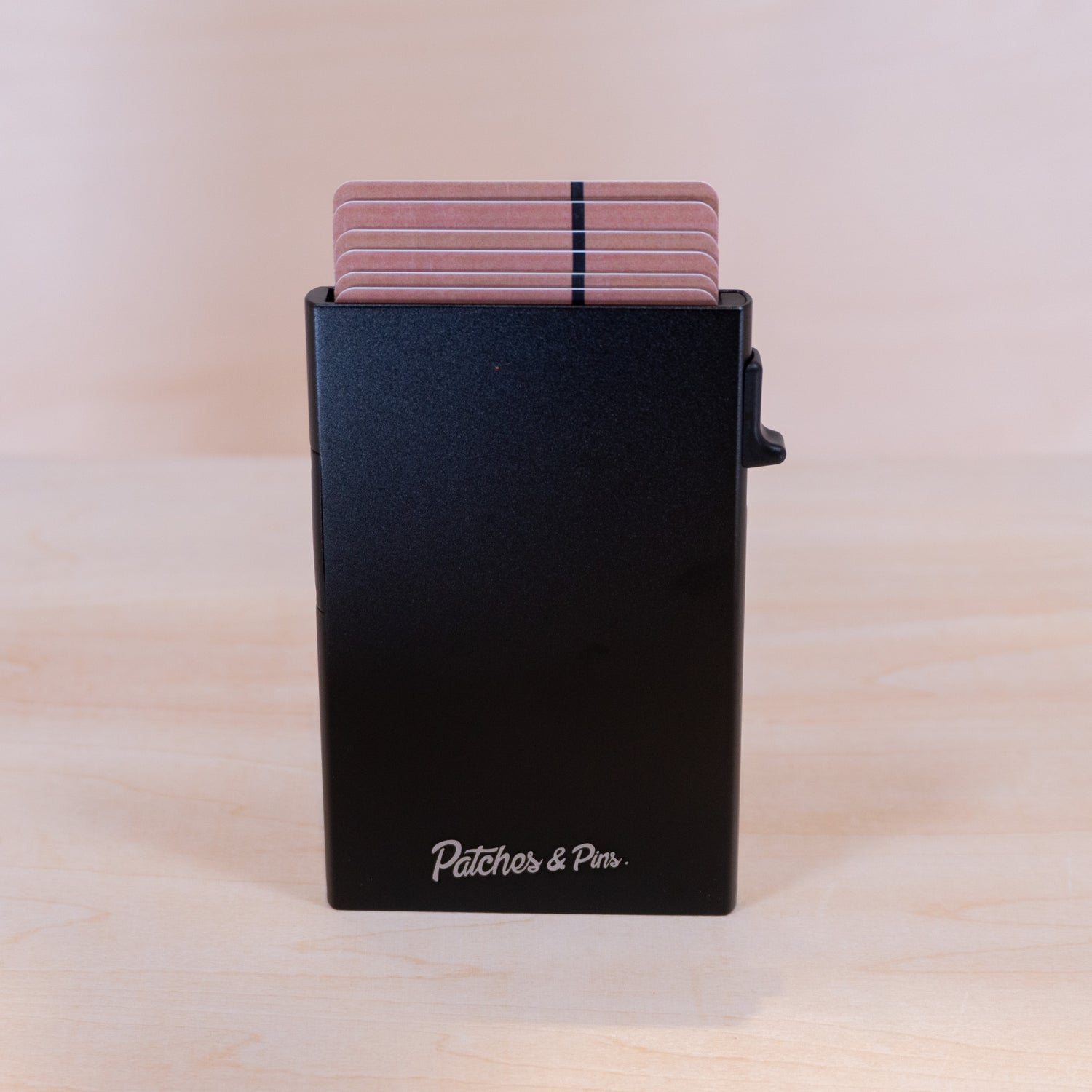 Patches & Pins Aluminium Plånbok