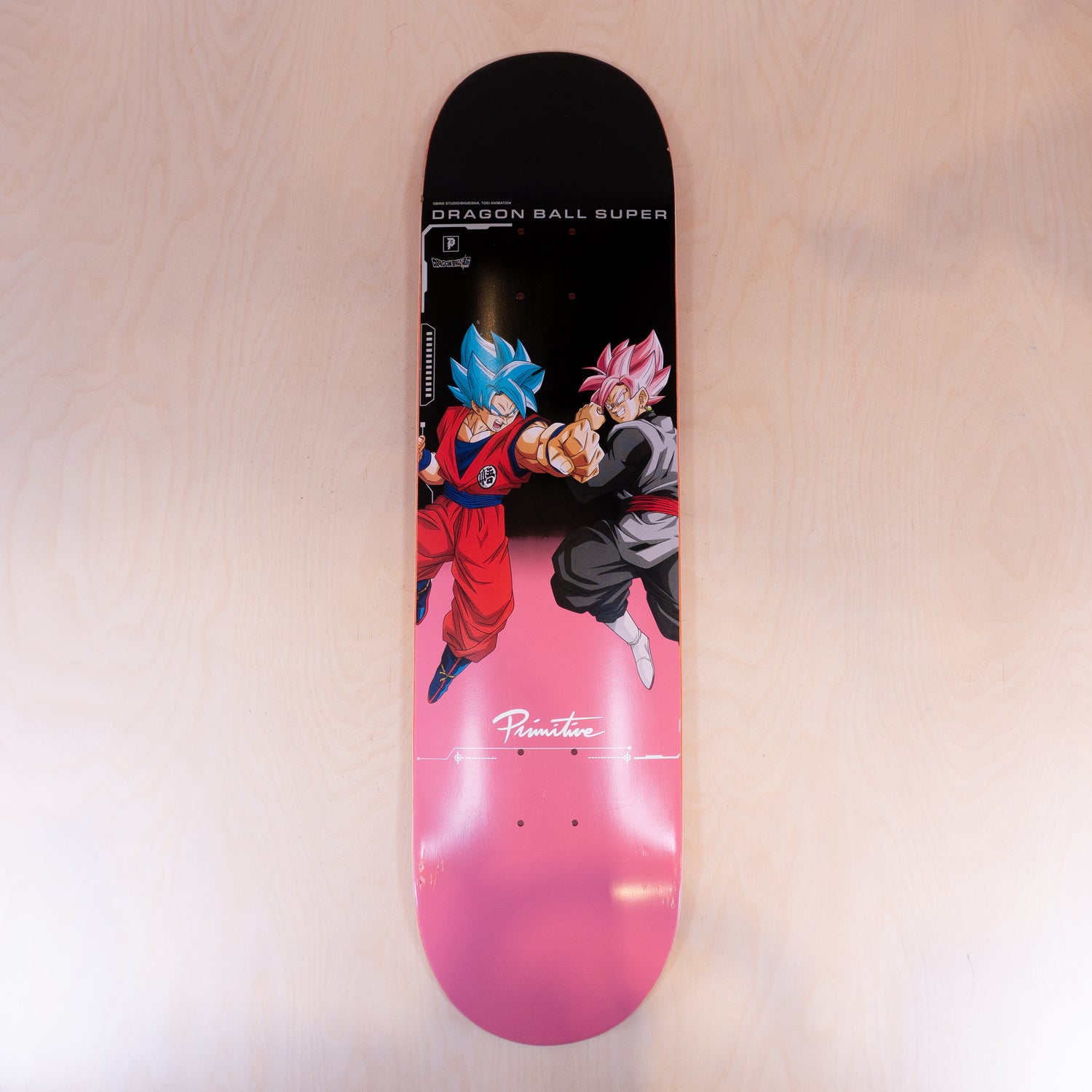 Primitive Skateboards Team Goku Versus Skatedeck 8.25