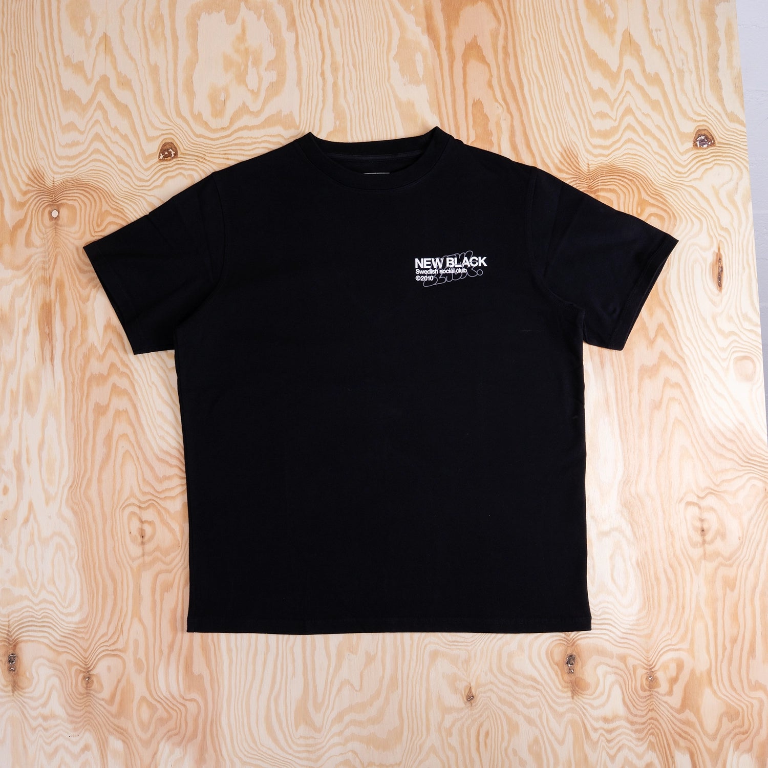 New Black Social Club T-shirt Black