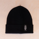 Sqrtn TGN Patch Woolpower Beanie Black