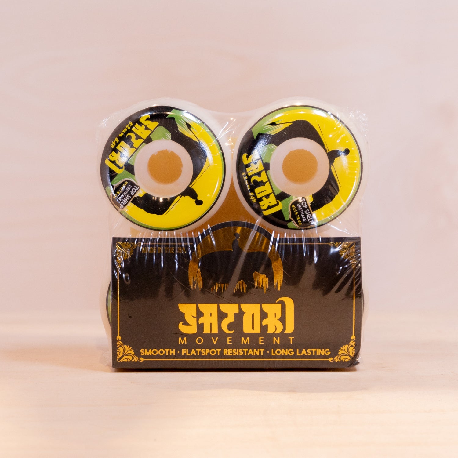 Satori Elephant Top Shelf (Conical Shape) Wheels 52mm 84b