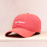 Ca´put Sips Happen Dad Cap Washed Red