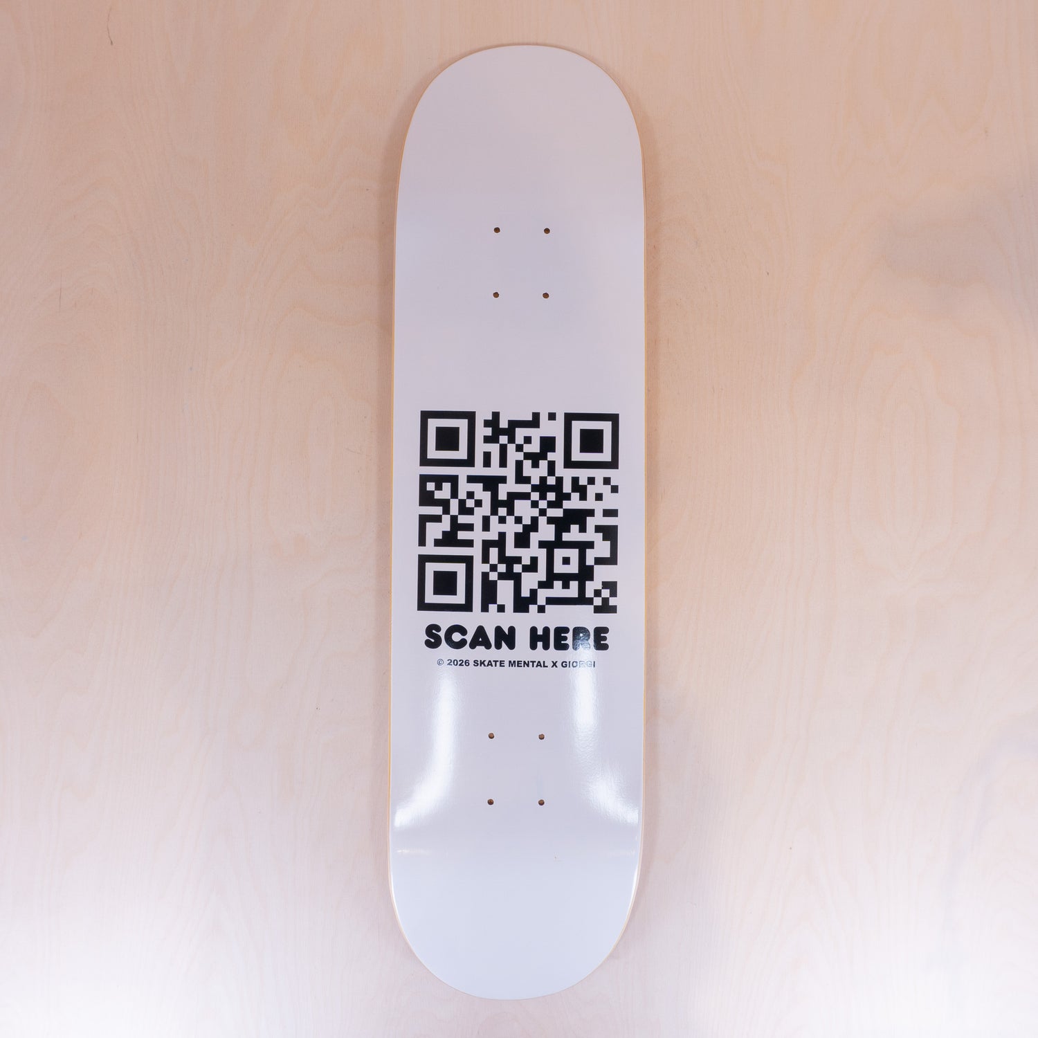 Skate Mental Giorgi Armani QR 8,25 Skatedeck