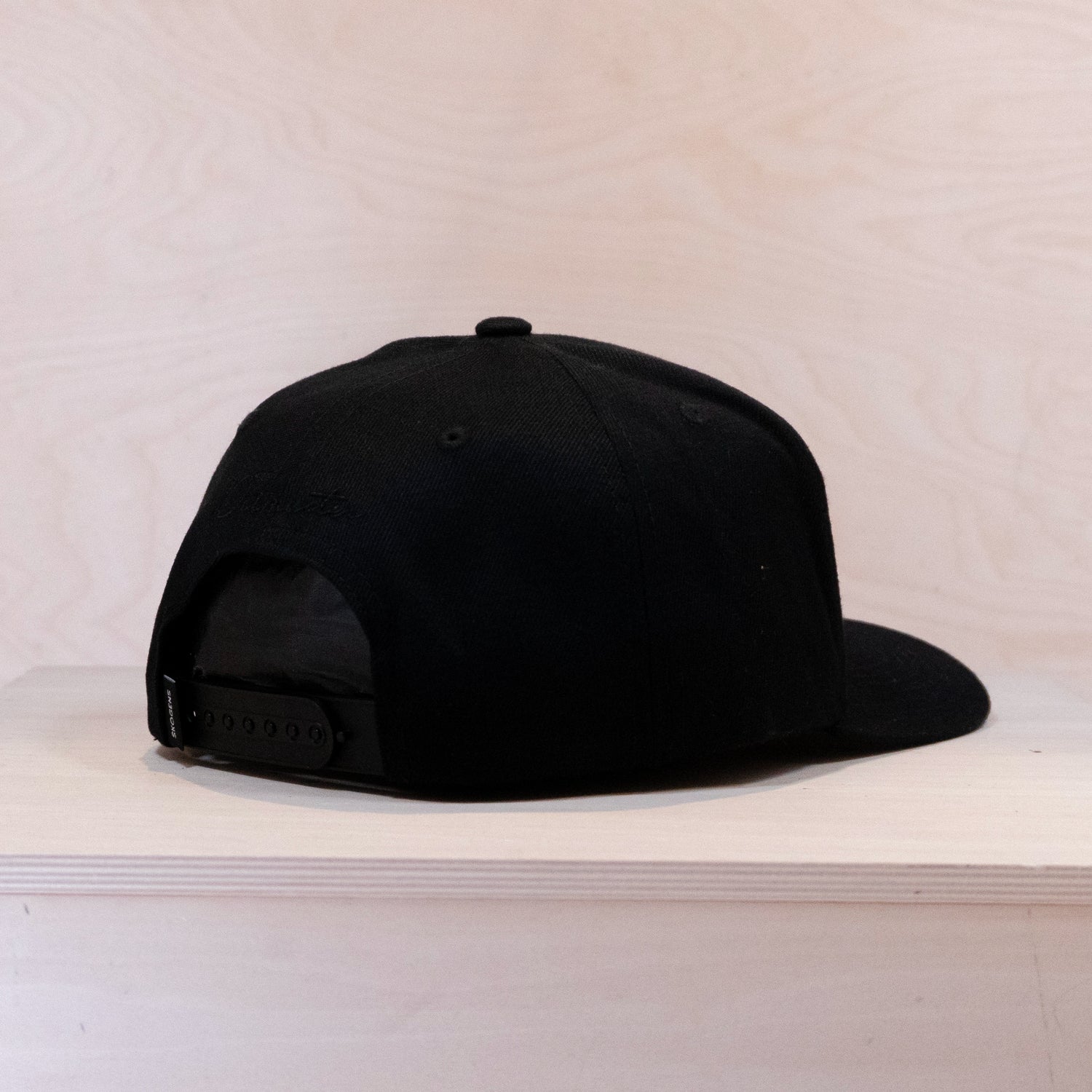 Skogens Logo A-frame Cap Black