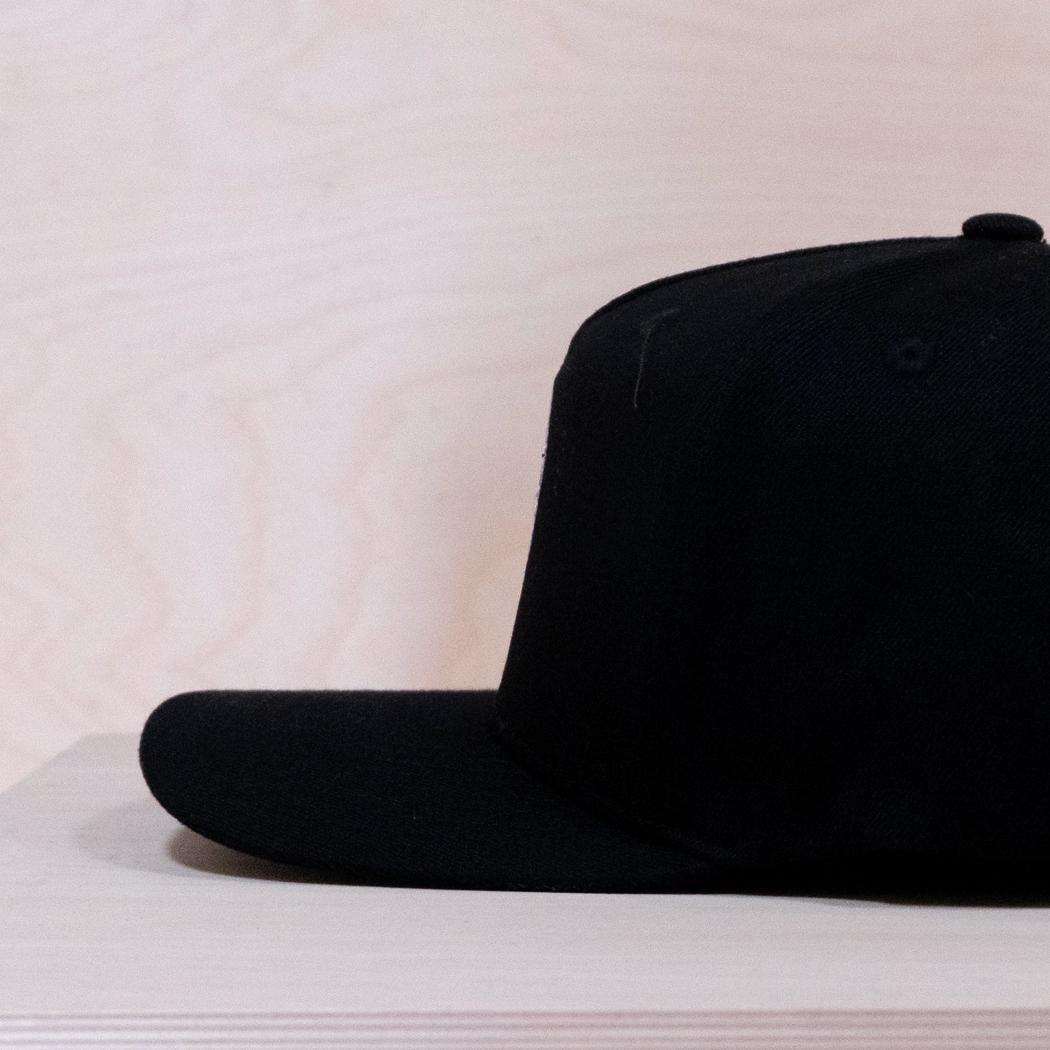 Skogens Logo A-frame Cap Black