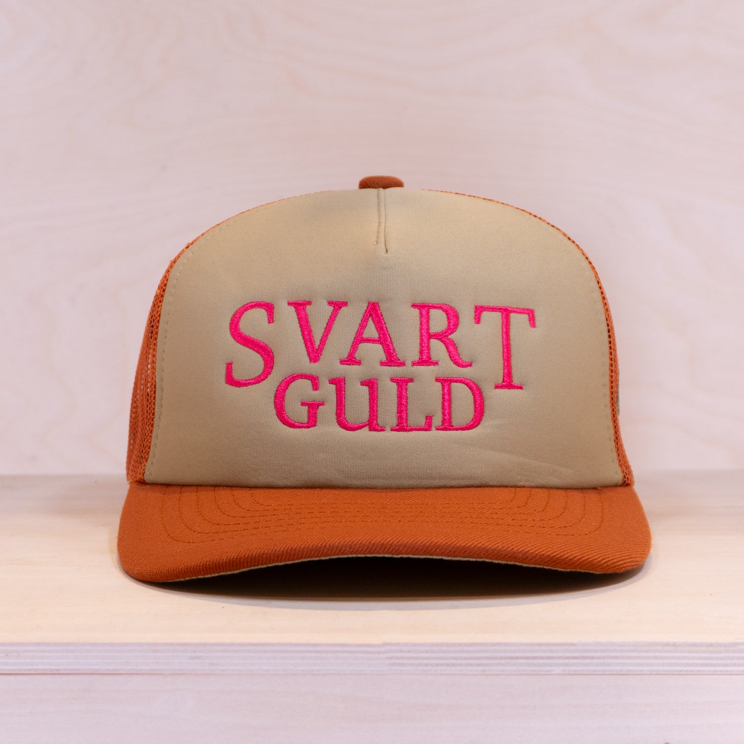 Skogens SvartGuld Foam Trucker Vegas/Burnt