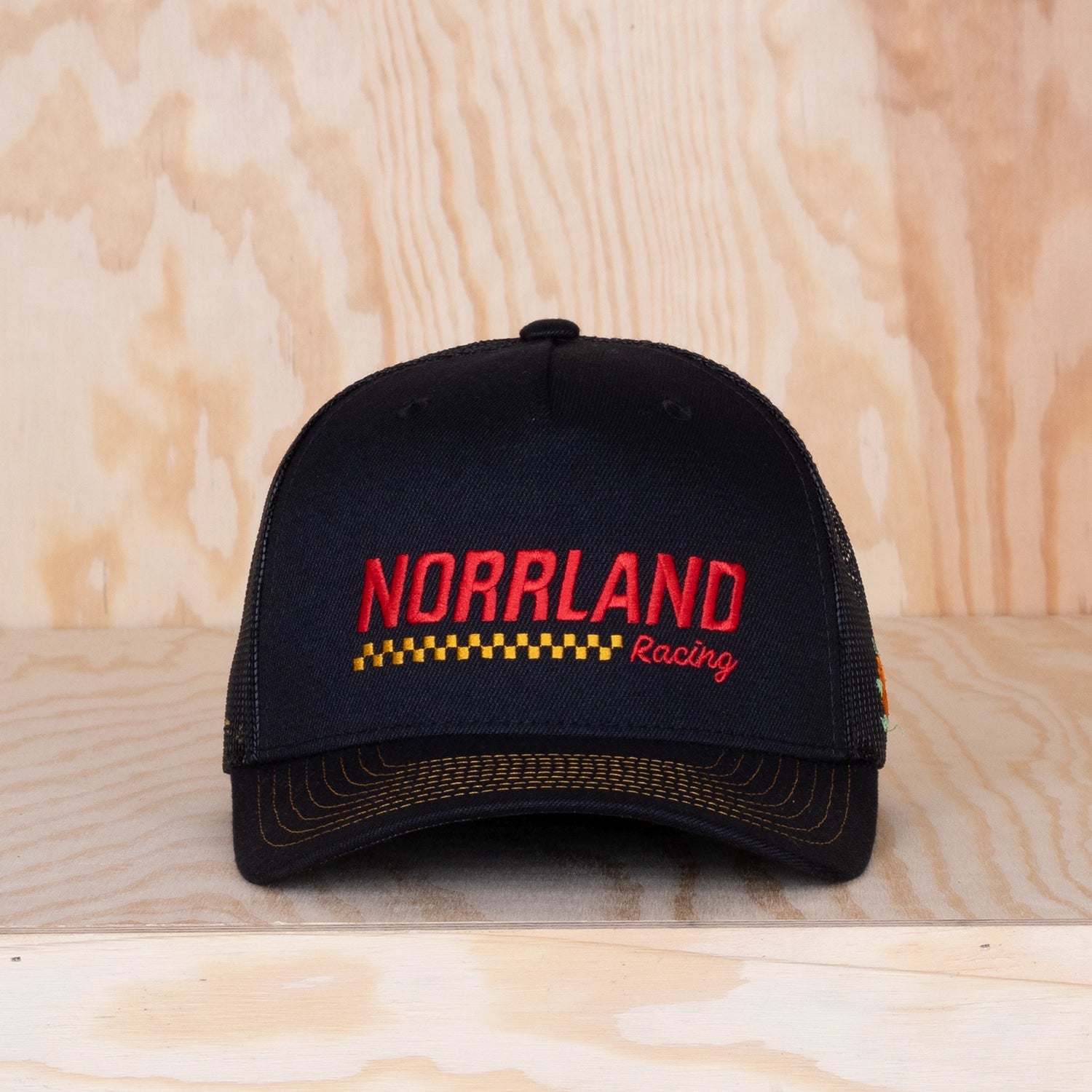 Sqrtn Norrland Racing Trucker Cap Black