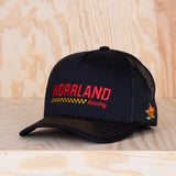 Sqrtn Norrland Racing Trucker Cap Black