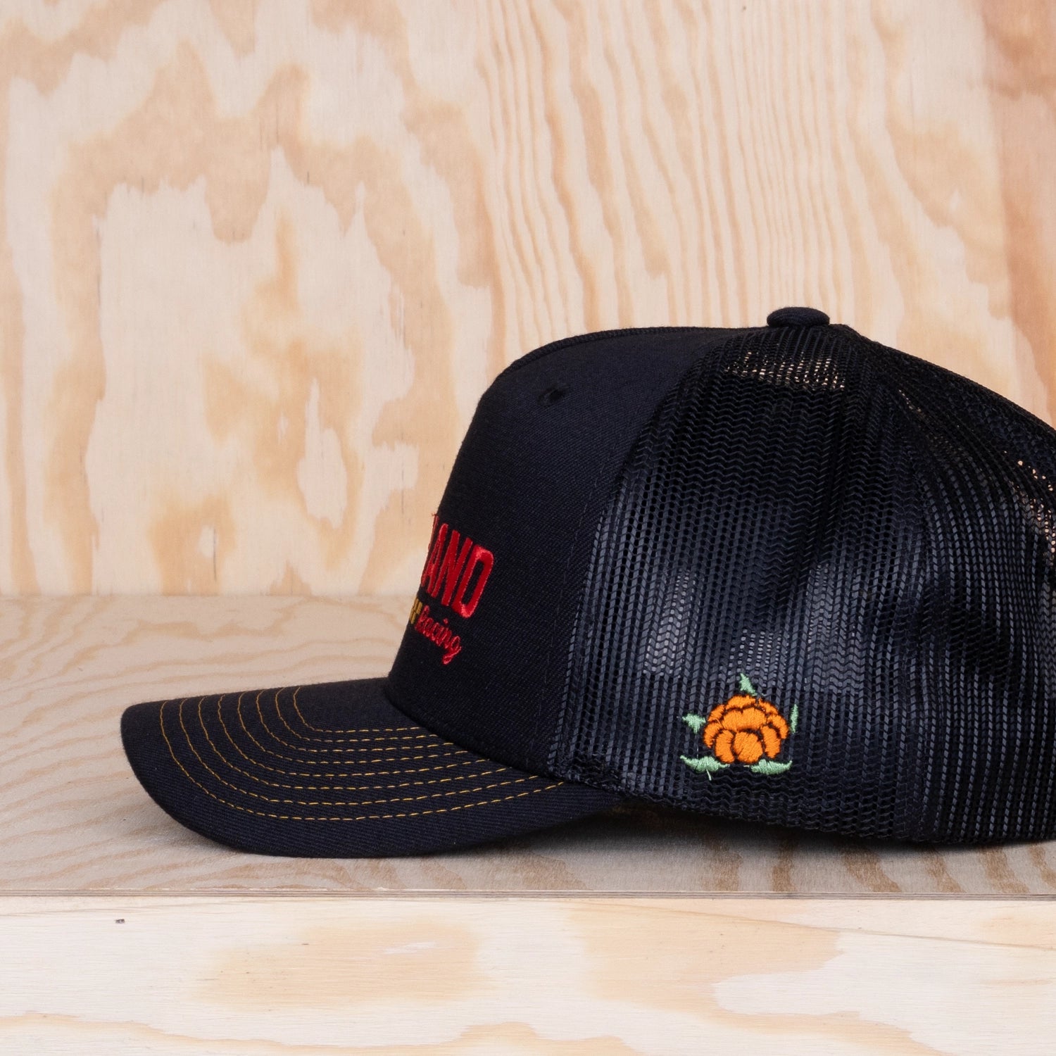 Sqrtn Norrland Racing Trucker Cap Black