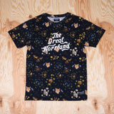 Sqrtn Wordmark T-shirt Landskap Black