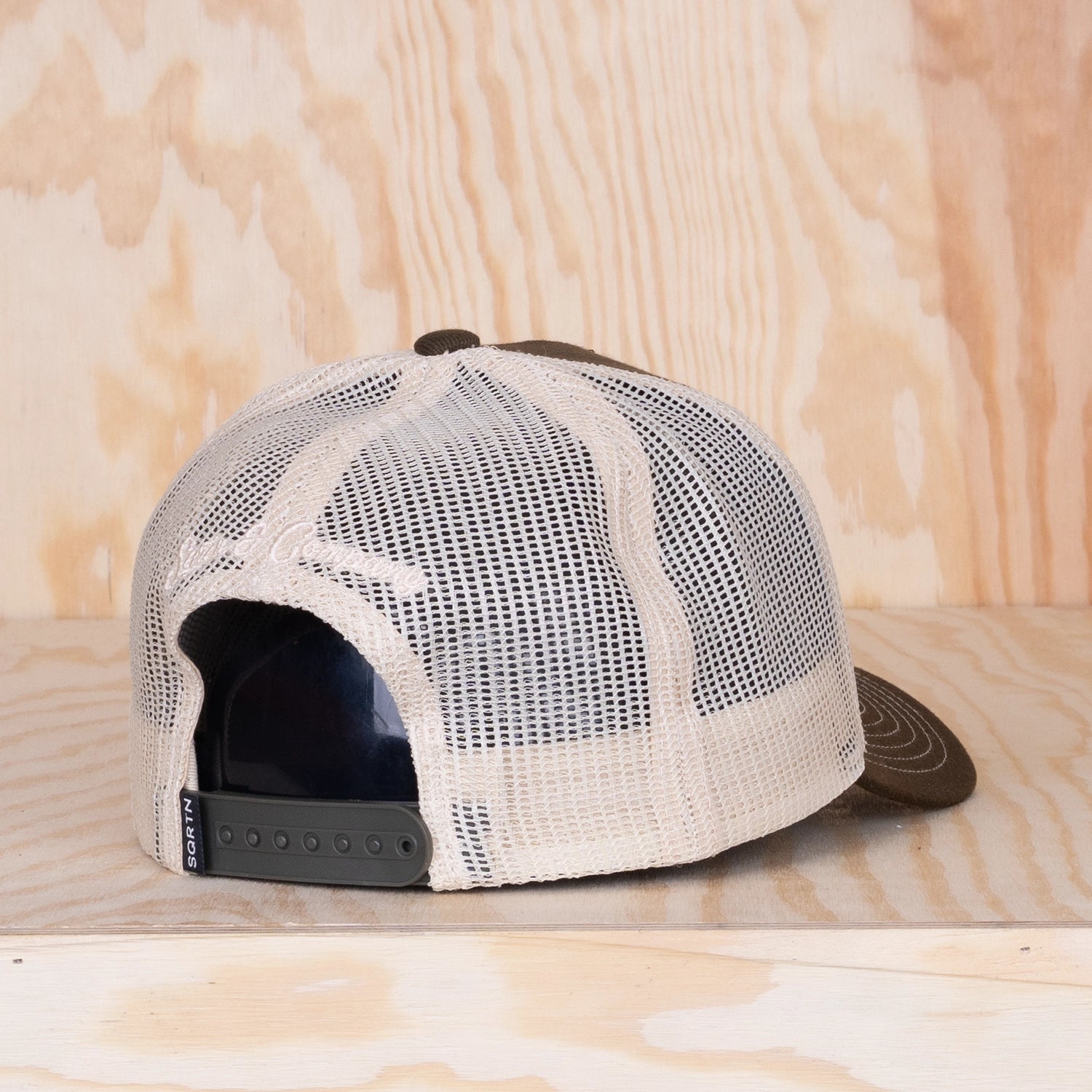 Sqrtn Wordmark Trucker Cap Dark Mash