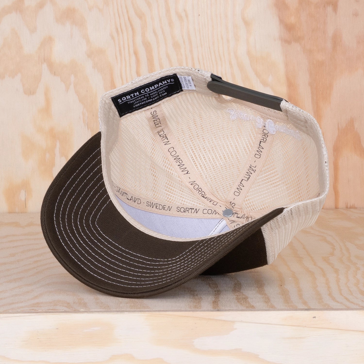 Sqrtn Wordmark Trucker Cap Dark Mash
